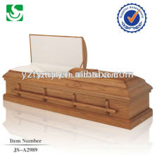 Best priced wooden handles cremation equipment casket